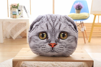 Almohada Gato Peluche 40-50cm | Cojín Coche y Sofá Adorable - Image 6