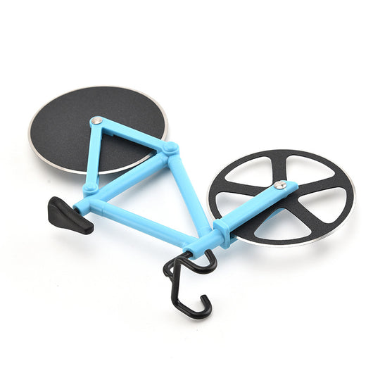 Cortador de Pizza en Forma de Bicicleta - Rueda Acero Inoxidable - Image 4