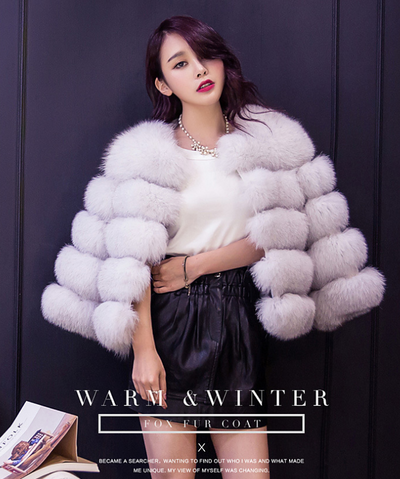 Abrigo de Piel Sintética para Mujer - Elegante y Abrigador para Invierno - Image 9