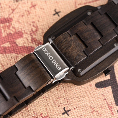 Reloj de Pulsera Ébano Elegante - Image 5