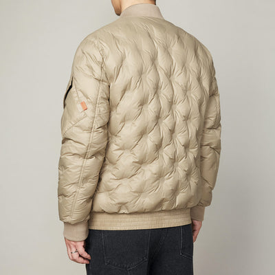 Chaqueta de Plumón Gris para Hombre - Abrigo Deportivo Térmico Invierno - Image 2