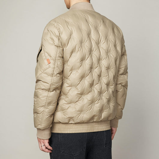Chaqueta de Plumón Gris para Hombre - Abrigo Deportivo Térmico Invierno - Image 2