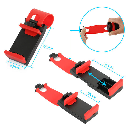 Soporte Ajustable para Smartphone en Volante de Auto - Image 3