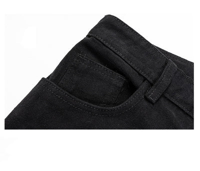 Pantalones Rectos Unisex de Pierna Ancha con Detalles Decorativos - Image 8