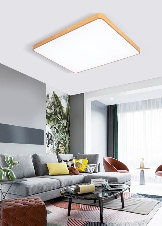 Lámpara de Techo Moderna Nordic con Diseño de Madera y Estructura de Hierro - Image 8