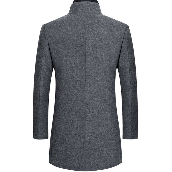 Abrigo de Lana para Hombre Corta Viento Premium