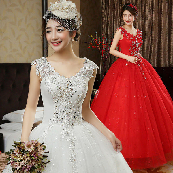 Vestido de Novia con Hombros Descubiertos