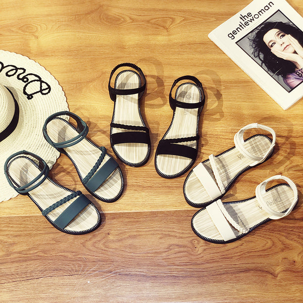 Sandalias Casuales Estilo Coreano para Mujer