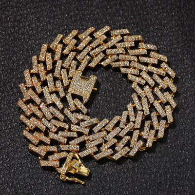 Cadena Cubana de Diamantes Rombos - Image 20