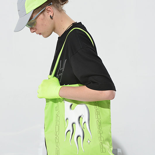 Bolsa de Lona Verde Fluorescente - Image 5