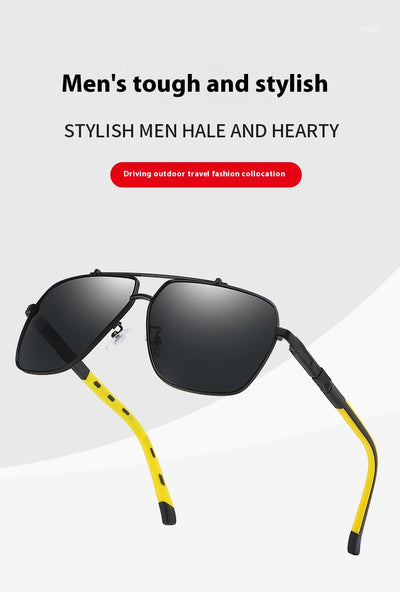 Gafas de Sol Polarizadas Estilo Box para Hombre - Image 11