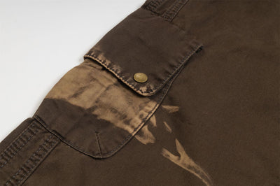 Pantalones Cargo Rectos Oversized Estilo Retro Otoñal - Image 20