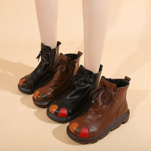 Botas Martin Negras Acolchadas con Pelaje Sintético - Image 8