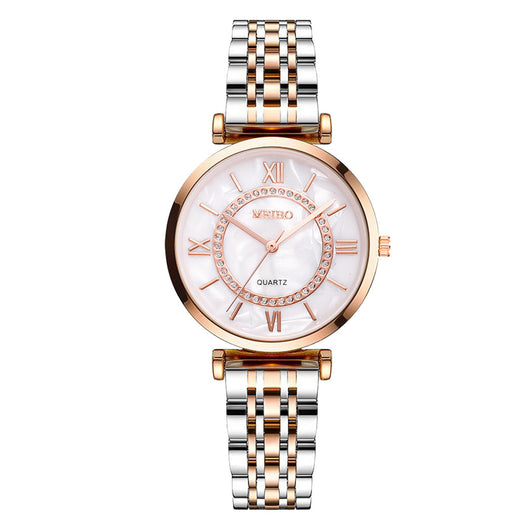 Reloj de Cuarzo con Cristal de Oro - Image 4
