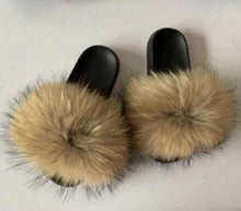 Pantuflas de Piel de Zorro - Chanclas de Lujo - Image 9