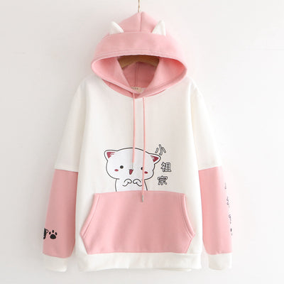 Suéter Infantil con Capucha y Diseño Cartoon para Invierno - Image 5