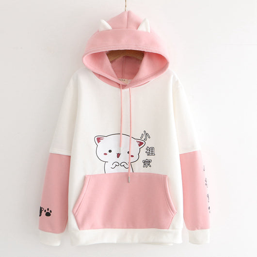 Suéter Infantil con Capucha y Diseño Cartoon para Invierno - Image 5