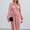 Vestido Rosa con Lunares para Mujer