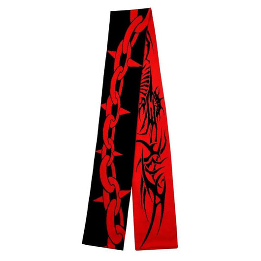 Bufanda de Estilo Oscuro Elemento Fuego - Colección Otoño Invierno Europa y América - Image 7