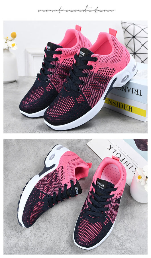 Zapatillas Deportivas Flyknit Mesh para Mujer - Tallas Grandes Cómodas - Image 14
