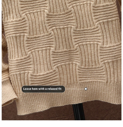 Suéter Básico Manga Larga Cuello Redondo para Hombre - Image 23