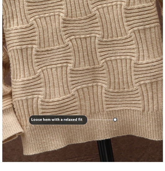Suéter Básico Manga Larga Cuello Redondo para Hombre - Image 23