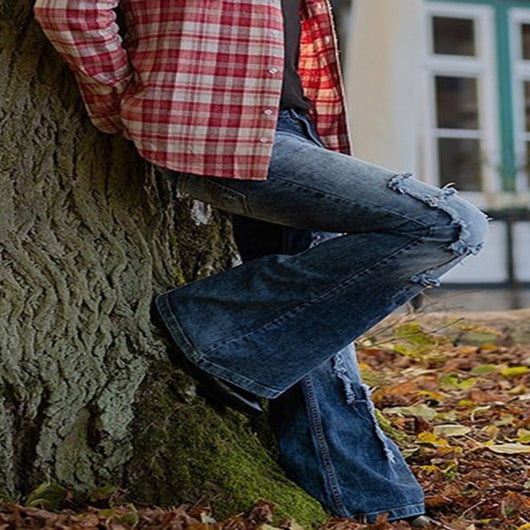 Jeans Retro Estilo Hong Kong con Parches Europeos y Americanos - Image 13