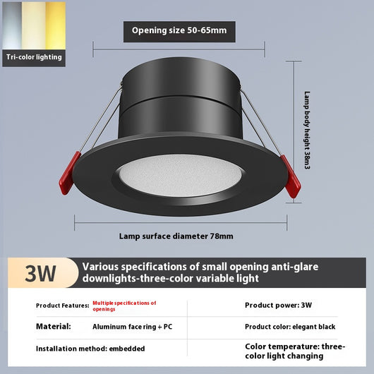 Foco Empotrado LED Ojo de Buey para Interiores - Image 10