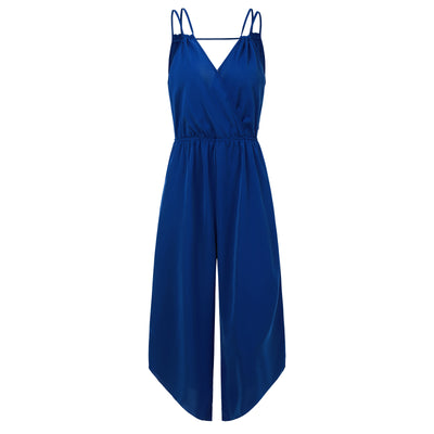 Jumpsuit Deportivo de Color Liso Estilo Europeo y Americano - Image 36