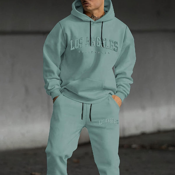 Suéter Casual Hombre con Estampado de Letras