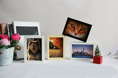 Lámpara Fotográfica Personalizada - Luz Nocturna DIY con Marco de Fotos - Image 3
