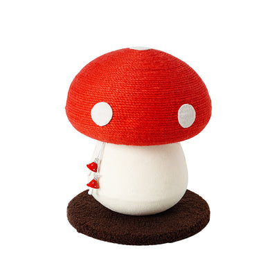 Rascador para Gatos Diseño Seta Rojo - Tabla de Rascar Interactiva - Image 5