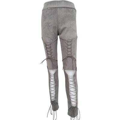 Pantalones de Pana Terciopelada con Cordones - Image 7