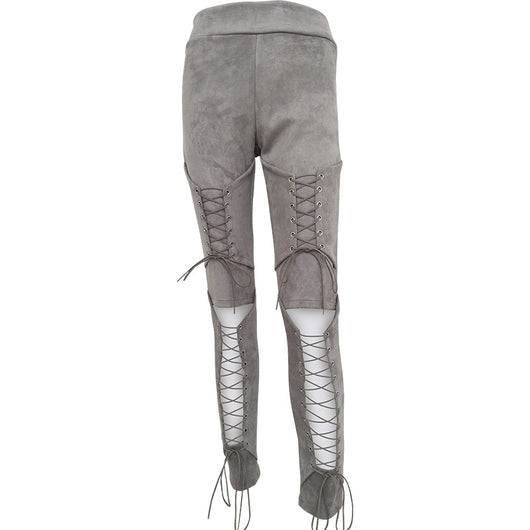 Pantalones de Pana Terciopelada con Cordones - Image 7