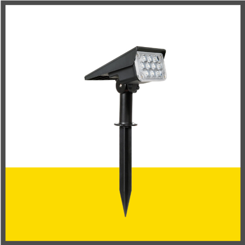 Foco Solar Ajustable para Jardín - Iluminación Inteligente