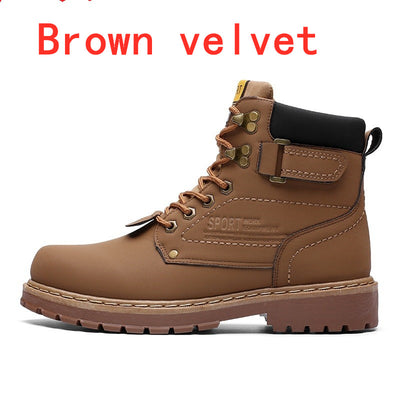 Botas Martin de Cuero Cálido con Suela Antideslizante - Image 28