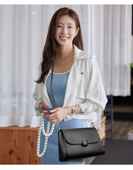 Bolso de Hombro para Mujer en Cuero Genuino - Diseño Versátil - Image 10