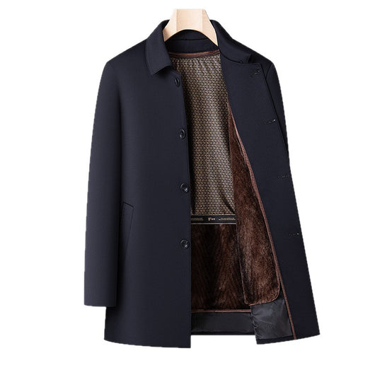 Abrigo de Plumón Desmontable para Hombre - Largo Medio - Image 5