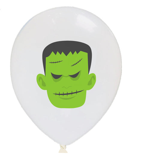 Juego de 10 Globos de Látex con Diseños de Halloween - Image 8