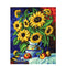 Kit de Pintura por Números Girasoles - Lienzo Acrílico DIY