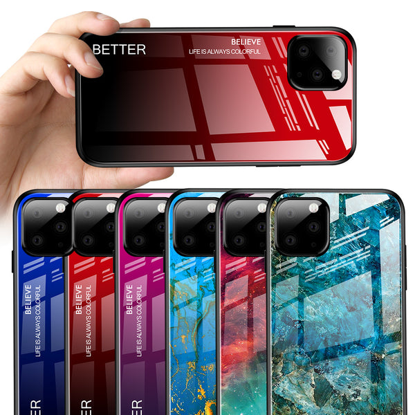 Funda Degradada para Teléfono con Cristal Templado