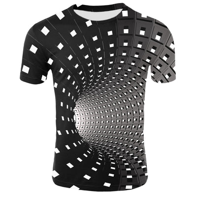 Playera de Hombre de Manga Corta con Impresión Digital 3D - Image 13
