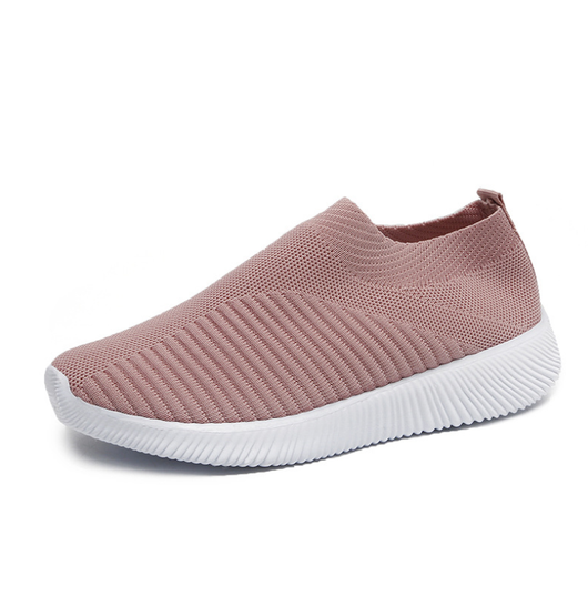 Zapatillas Deportivas Coreanas Talla Grande Tejido Volador Casual - Image 8