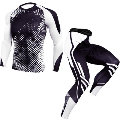 Pantalones Deportivos Hombre Secado Rápido - Traje Fitness Outdoor - Image 14