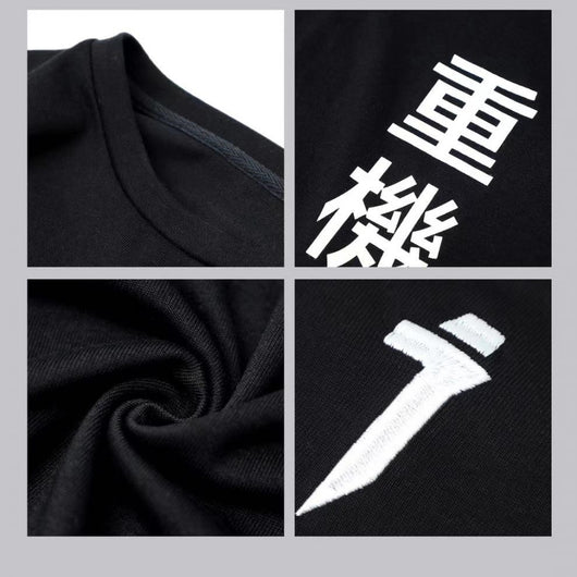 Playera Holgada Estampada para Hombre - Estilo Athleisure - Image 12