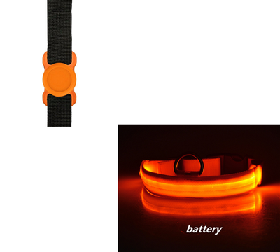 Collar Luminoso LED Transparente para Perros - Protección Nocturna Antiextravío - Image 7