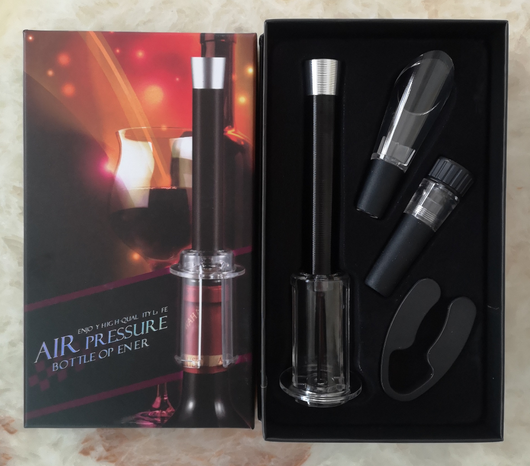 Set Abridor de Botellas de Vino Tinto con Presión - Image 10