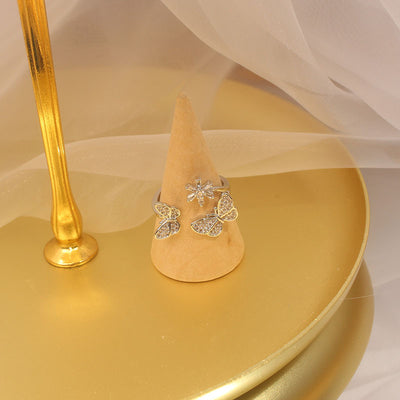 Anillo de Mariposa con Micro Circón - Image 4