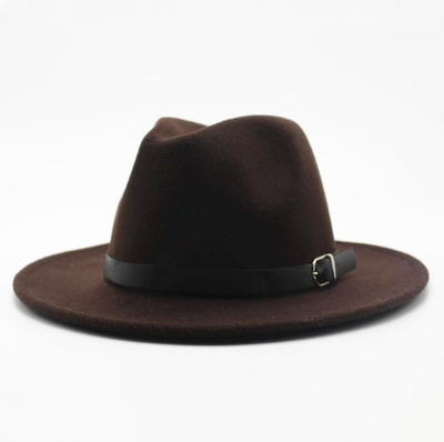 Sombrero de Lana Jazz Unisex - Estilo Clásico para Parejas - Image 6