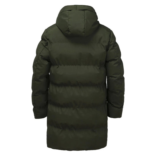 Abrigo Impermeable con Capucha para Hombre - Chaqueta Térmica de Invierno - Image 8